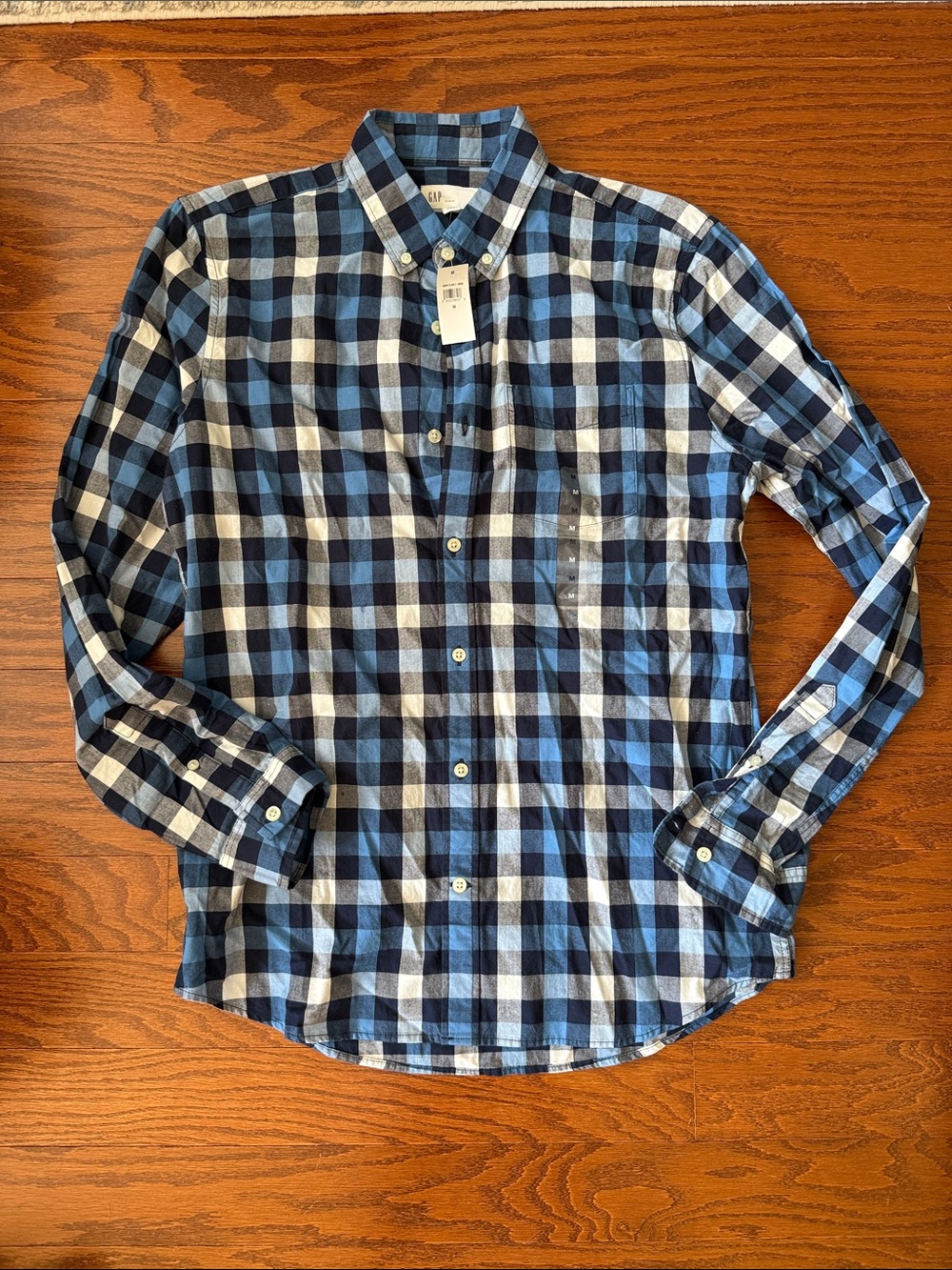 Mens Gap plaid shirt